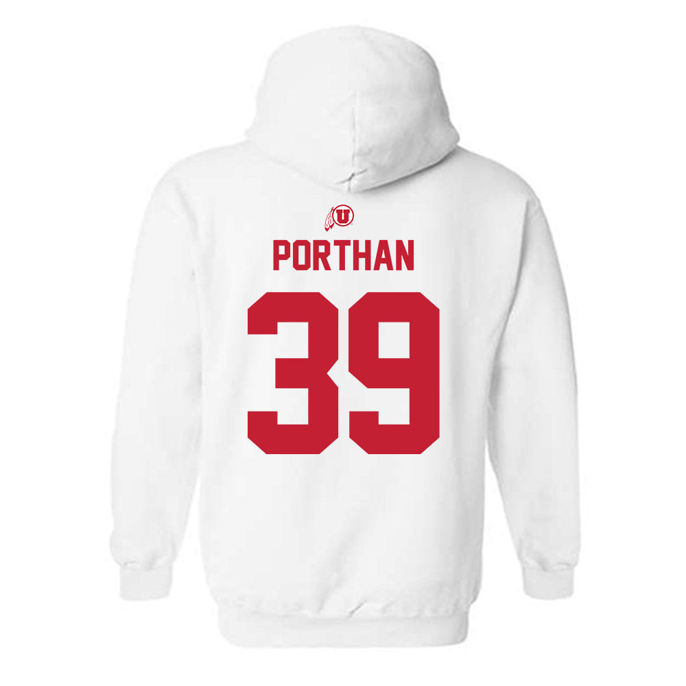 Utah - NCAA Baseball : Brett Porthan - Hooded Sweatshirt