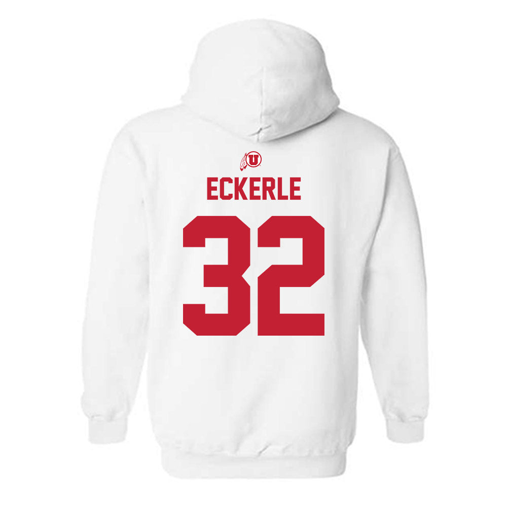 Utah - NCAA Baseball : Blake Eckerle - Classic Shersey Hooded Sweatshirt-1