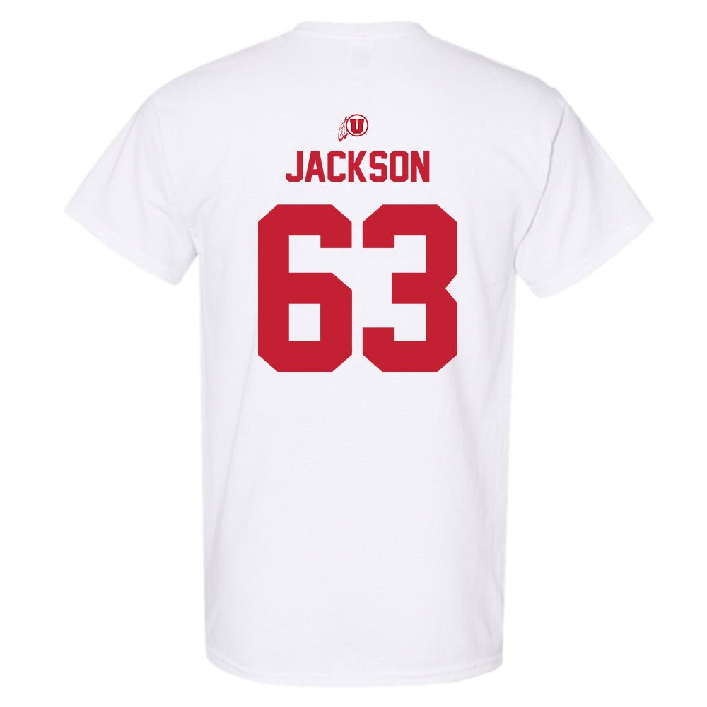 Utah - NCAA Football : Lukas Jackson - Classic Shersey T-Shirt
