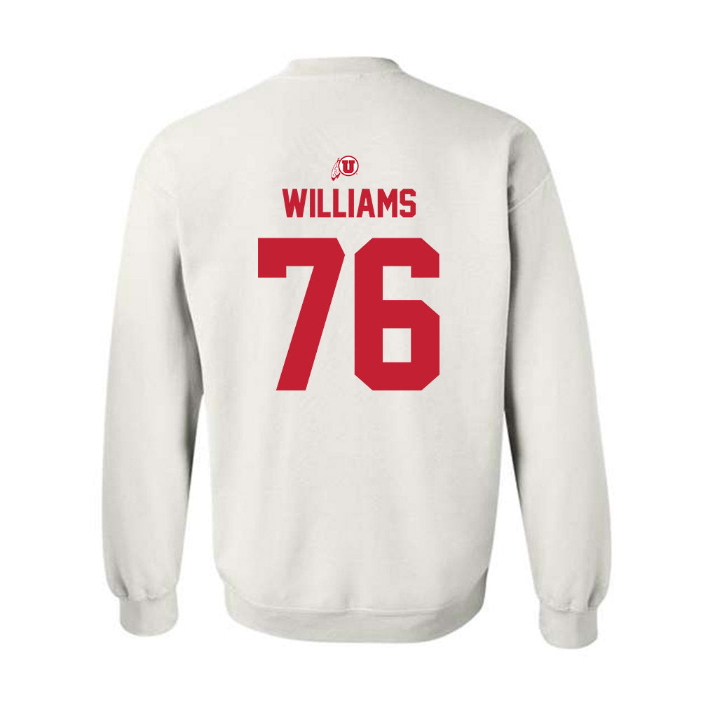 Utah - NCAA Football : Zereoue Williams - Crewneck Sweatshirt