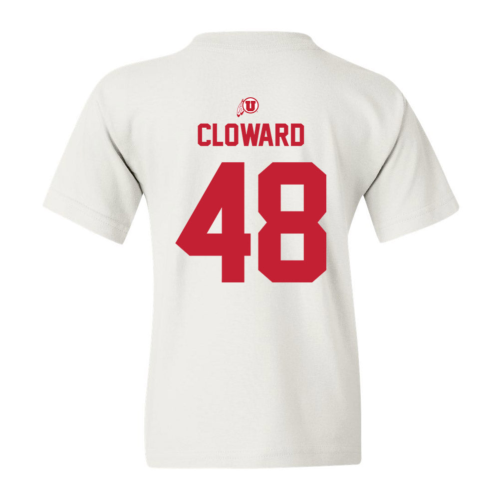 Utah - NCAA Football : Alex Cloward - Classic Shersey Youth T-Shirt