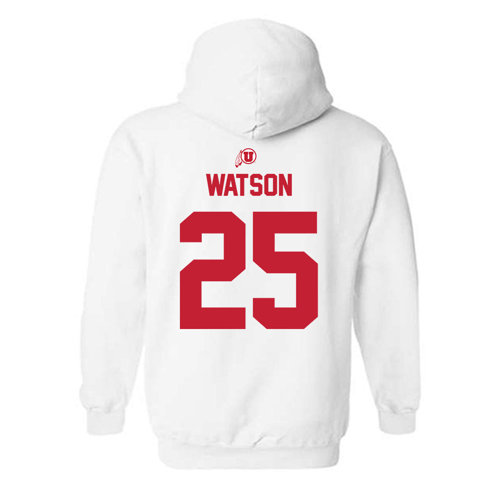 Utah - NCAA Baseball : David Watson - Hooded Sweatshirt