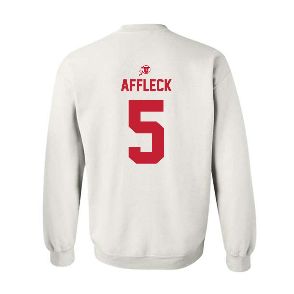 Utah - NCAA Women's Soccer : Abby Affleck - Classic Shersey Crewneck Sweatshirt-1