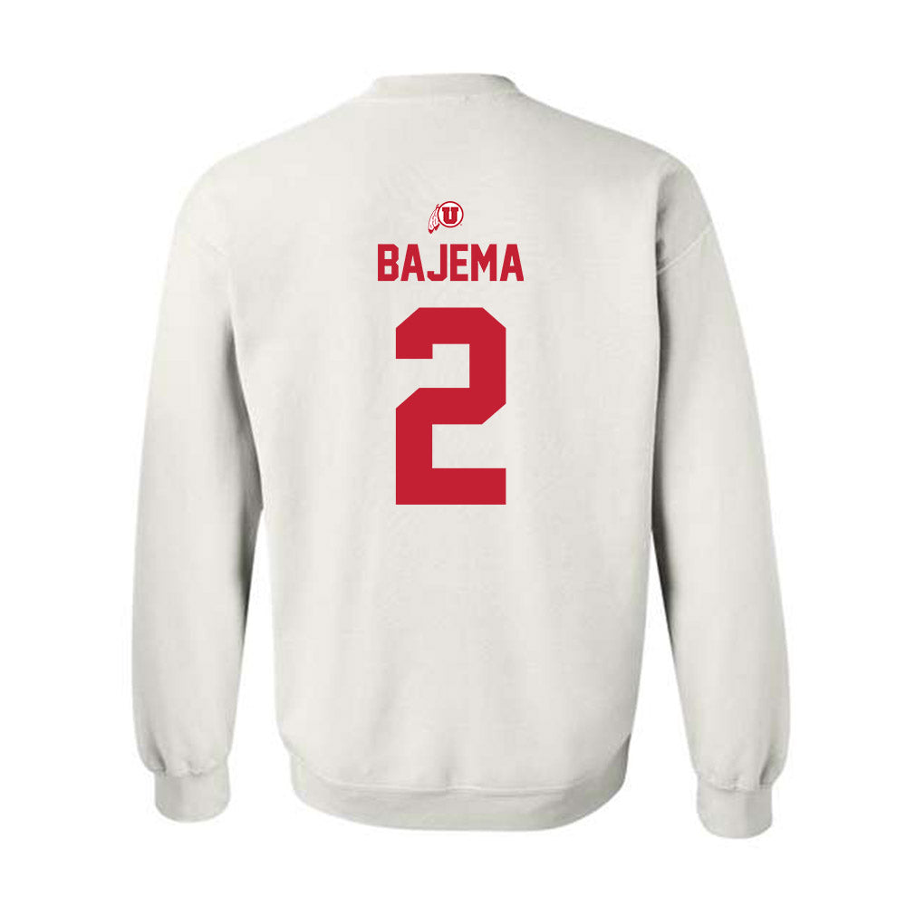 Utah - NCAA Men's Basketball : Cole Bajema - Crewneck Sweatshirt