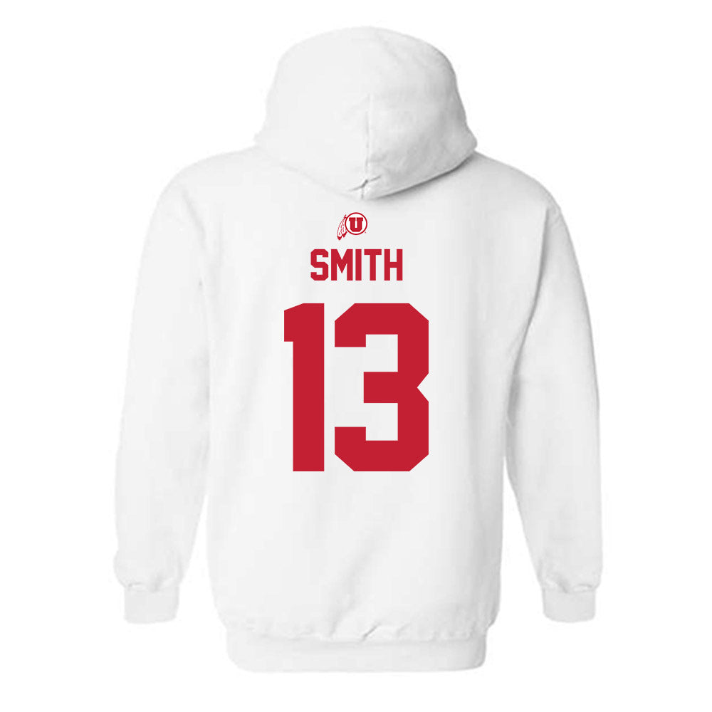 Utah - NCAA Women's Soccer : Eliza Smith - Classic Shersey Hooded Sweatshirt-1
