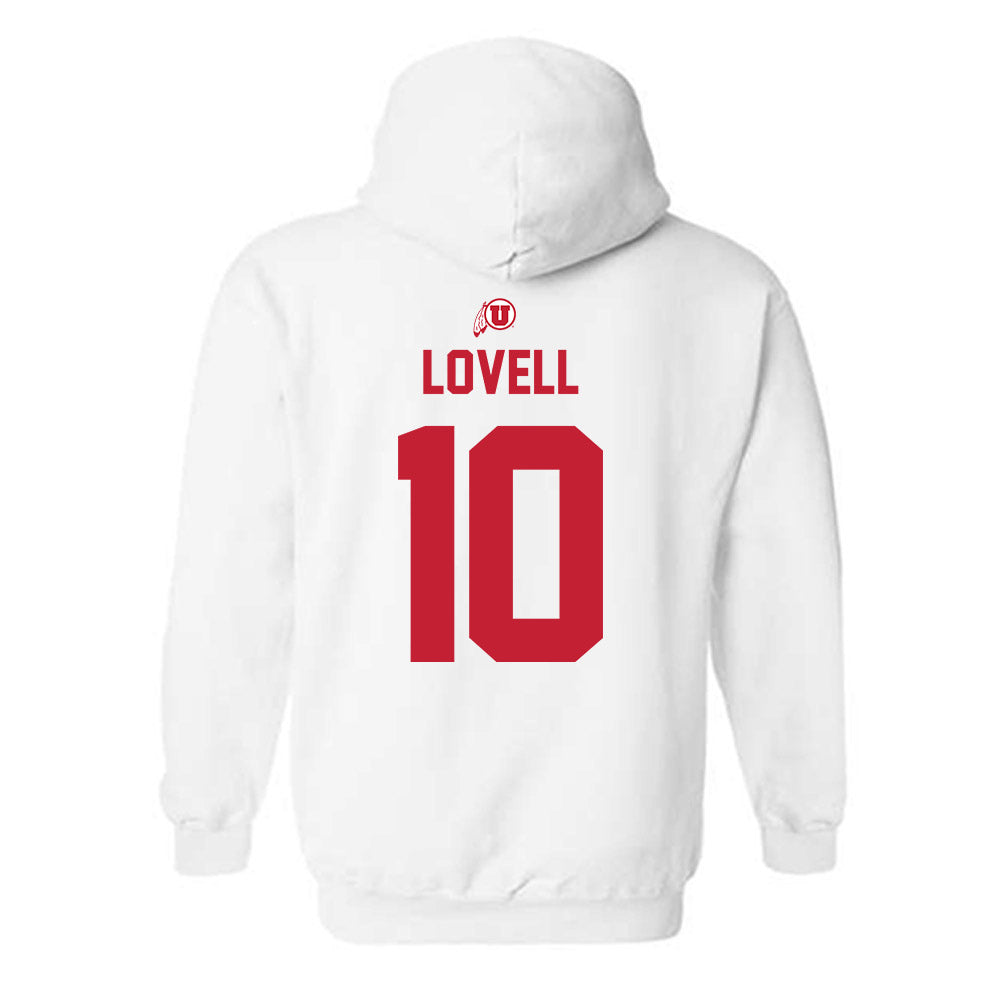 Utah - NCAA Women's Soccer : Londyn Lovell - Classic Shersey Hooded Sweatshirt-1