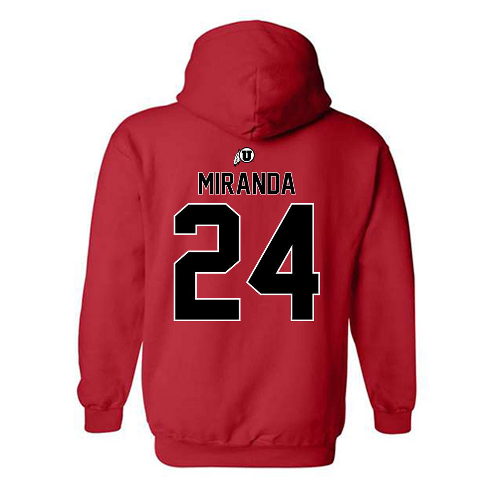 Utah - NCAA Softball : Raci Miranda - Classic Shersey Hooded Sweatshirt-1