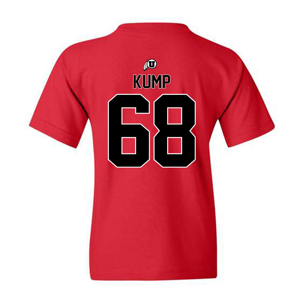 Utah - NCAA Football : Jaren Kump - Youth T-Shirt
