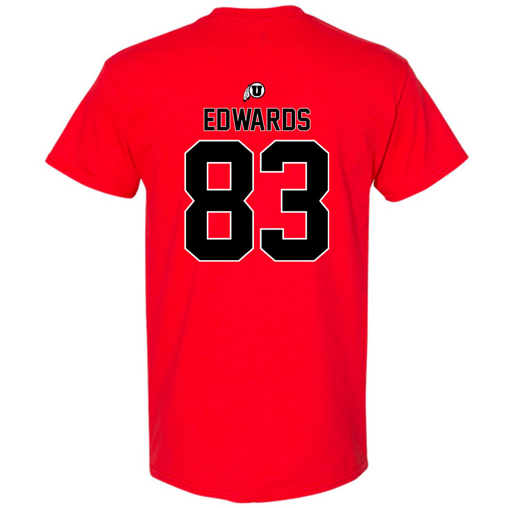 Utah - NCAA Football : Collin Edwards - T-Shirt