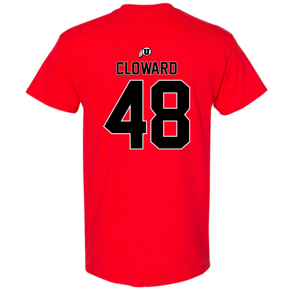 Utah - NCAA Football : Alex Cloward - Classic Shersey T-Shirt