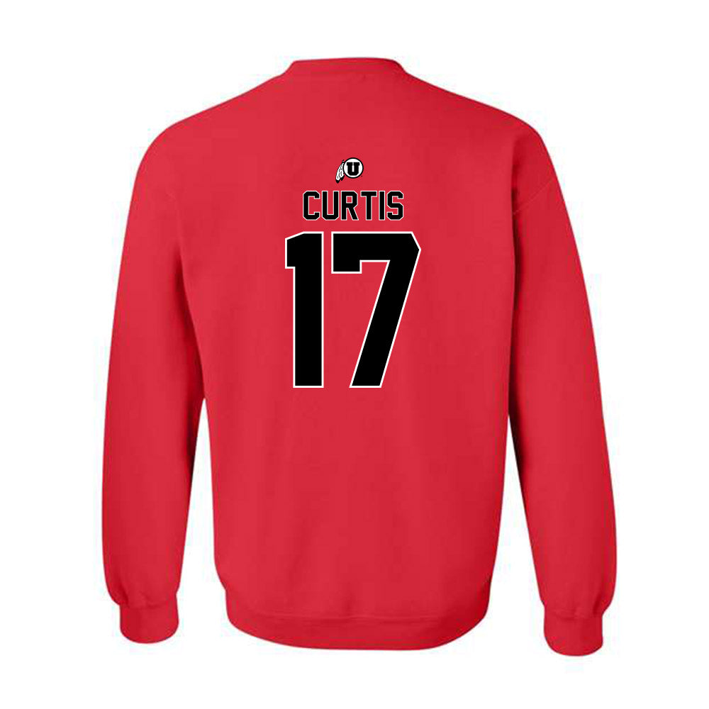 Utah - NCAA Football : Dillon Curtis - Classic Shersey Crewneck Sweatshirt-1
