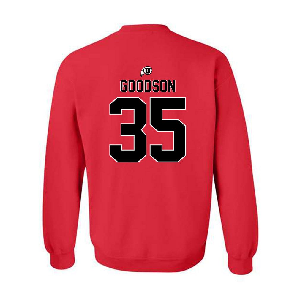 Utah - NCAA Football : Frankie Goodson - Classic Shersey Crewneck Sweatshirt-1