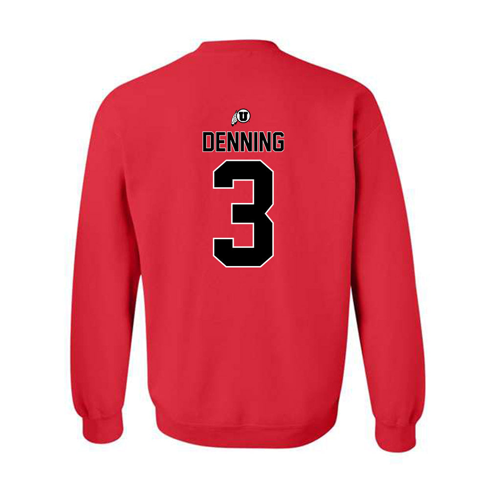 Utah - NCAA Softball : Haley Denning - Crewneck Sweatshirt