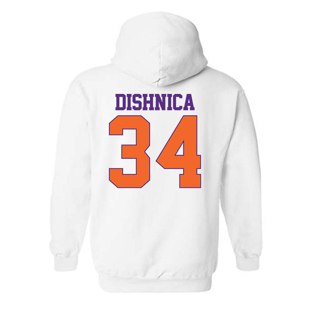 Clemson - NCAA Men's Soccer : Samir Dishnica - Classic Shersey Hooded Sweatshirt