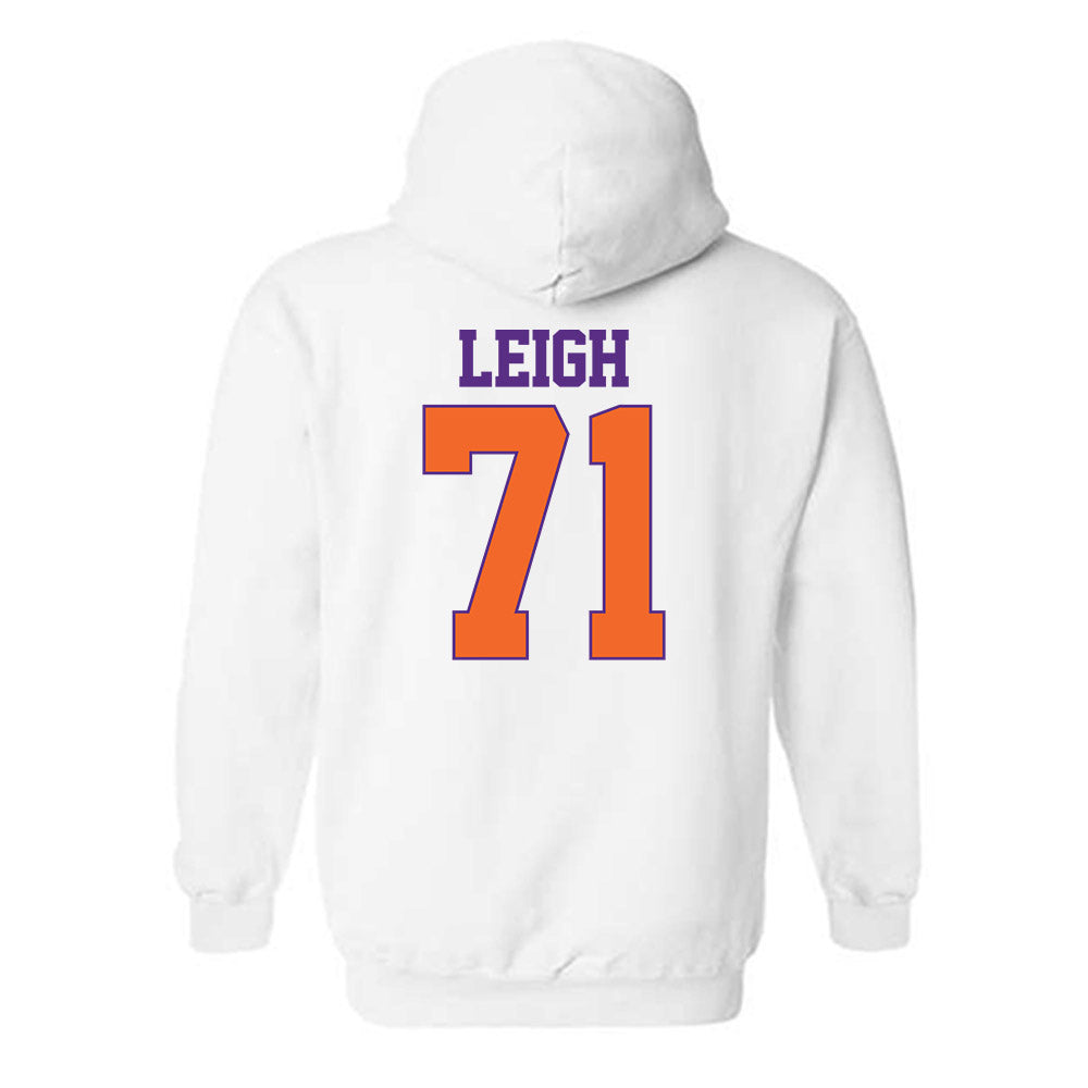 Clemson - NCAA Football : Tristan Leigh - Classic Shersey Hooded Sweatshirt-1