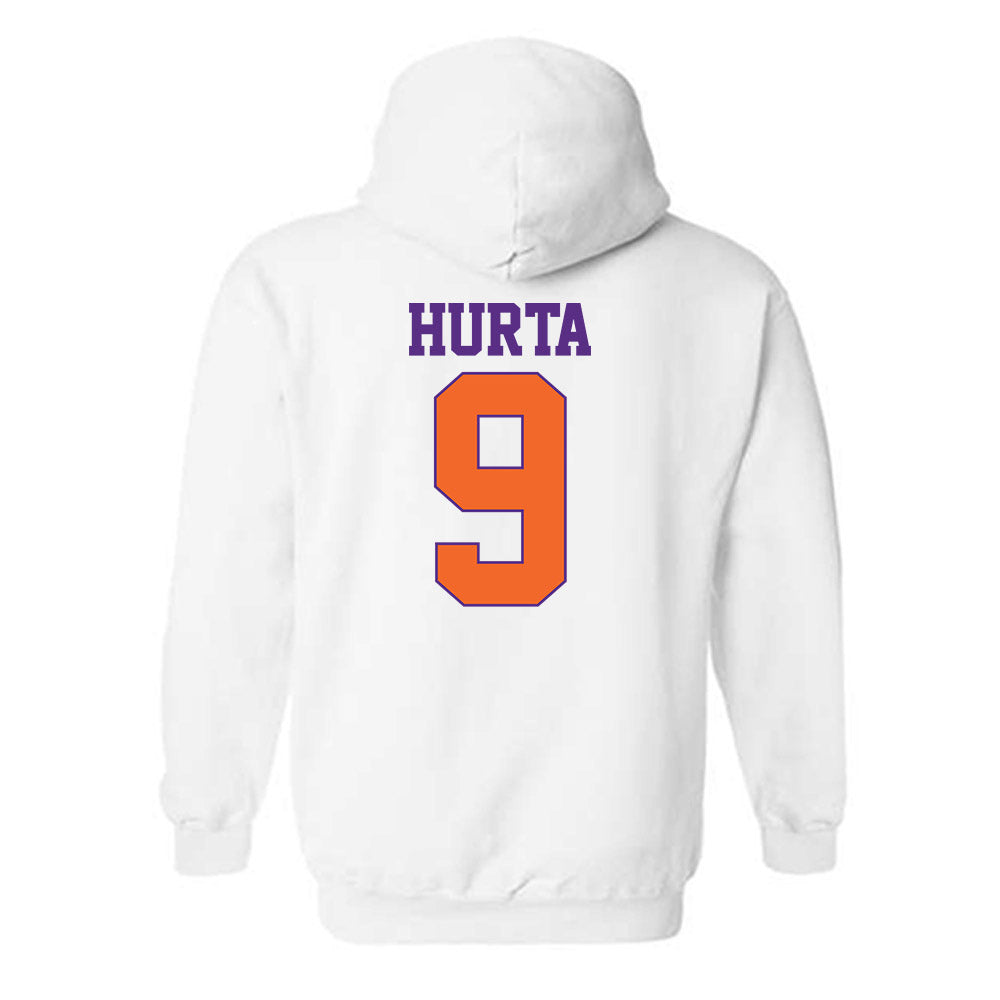 Clemson - NCAA Women's Volleyball : Kathryn Hurta - Classic Shersey Hooded Sweatshirt-1