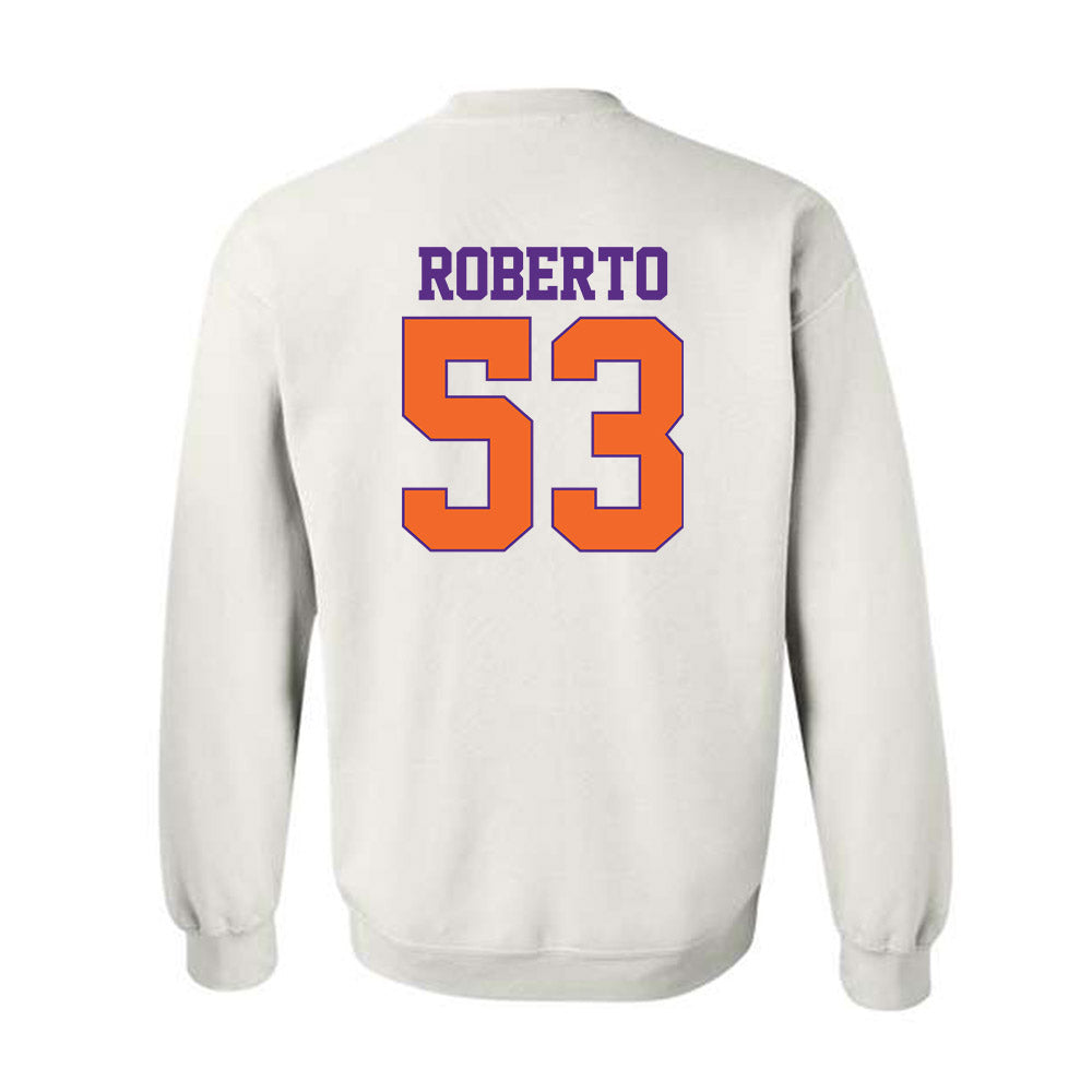 Clemson - NCAA Football : Joseph Roberto - Classic Shersey Crewneck Sweatshirt