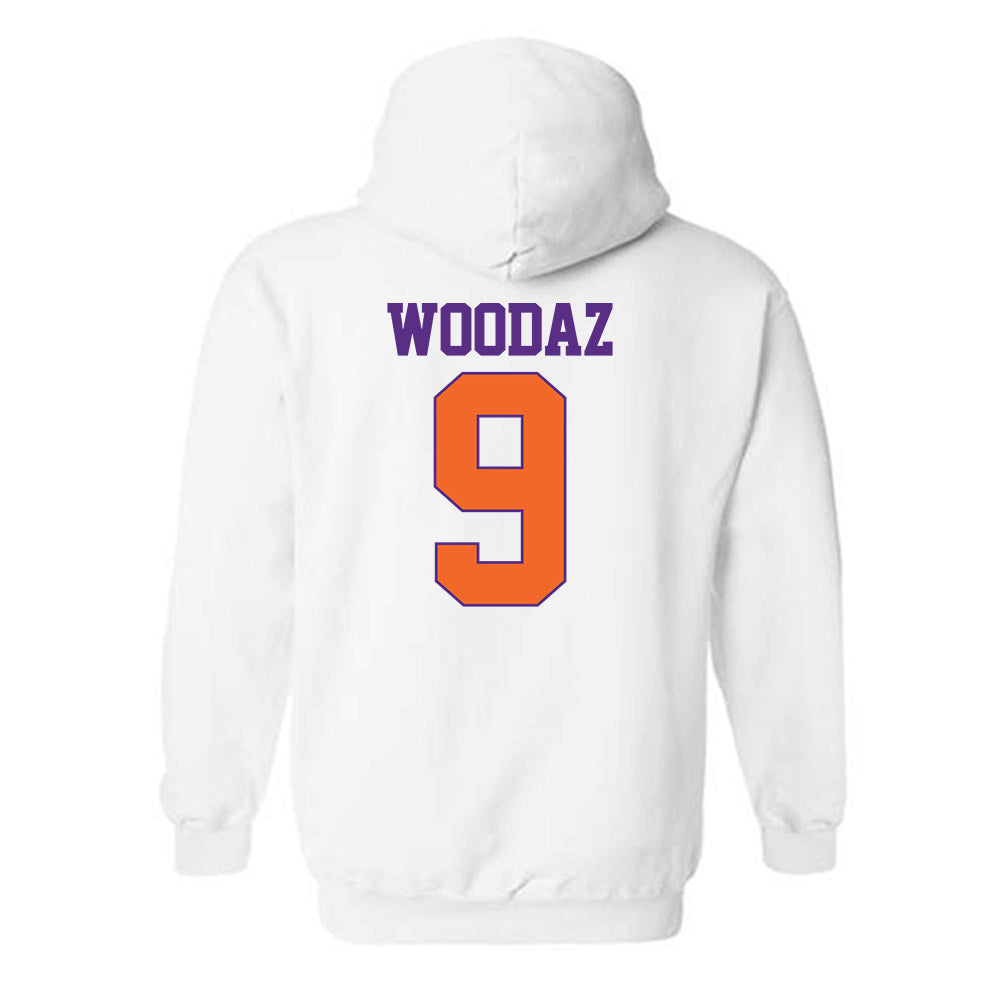 Clemson - NCAA Football : Drew Woodaz - Classic Shersey Hooded Sweatshirt-1