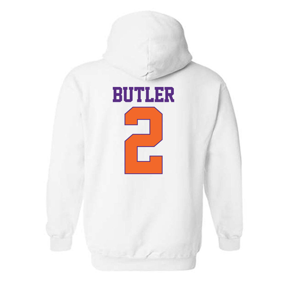 Clemson - NCAA Women's Basketball : Jakerra Butler - Classic Shersey Hooded Sweatshirt-1