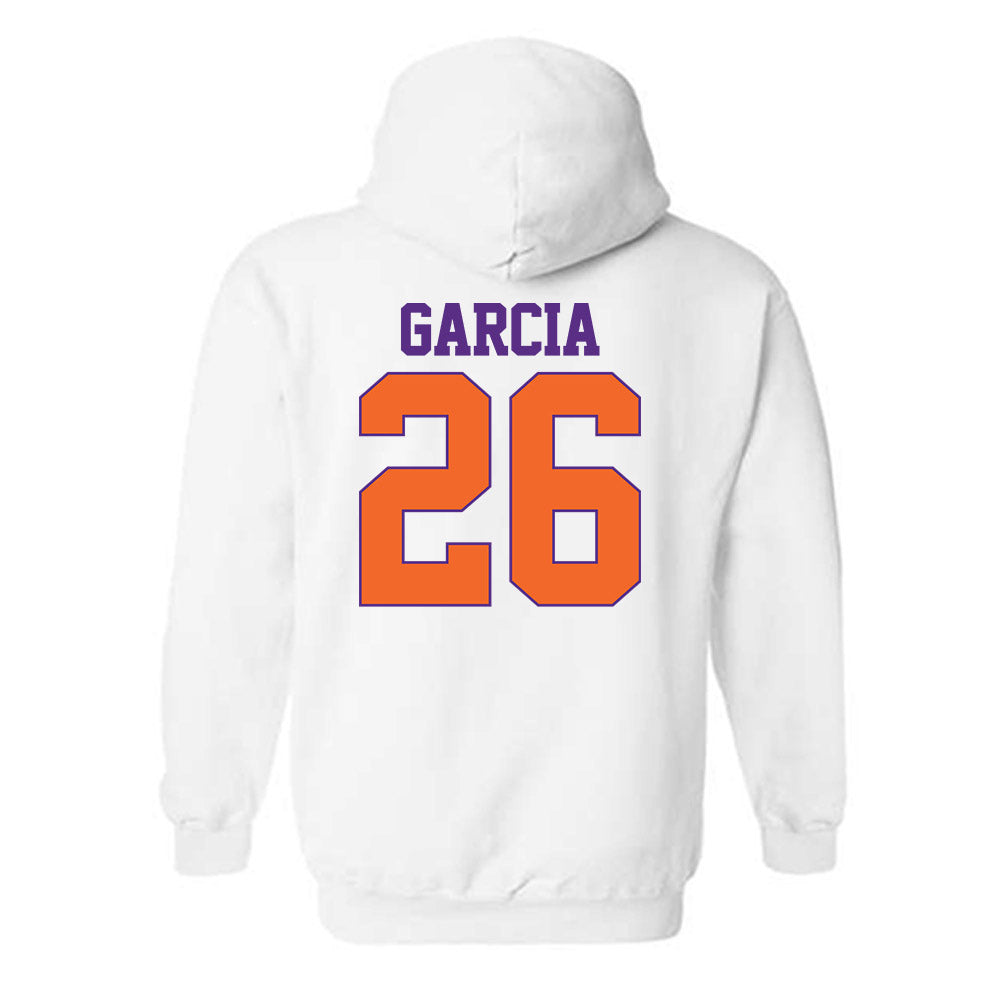Clemson - NCAA Men's Soccer : Marco Garcia - Classic Shersey Hooded Sweatshirt