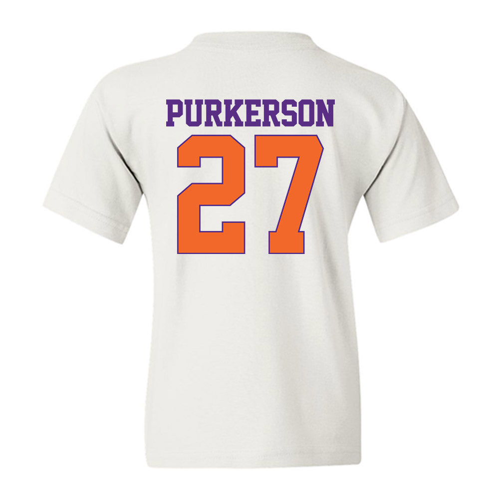 Clemson - NCAA Football : Jack Purkerson - Classic Shersey Youth T-Shirt-1