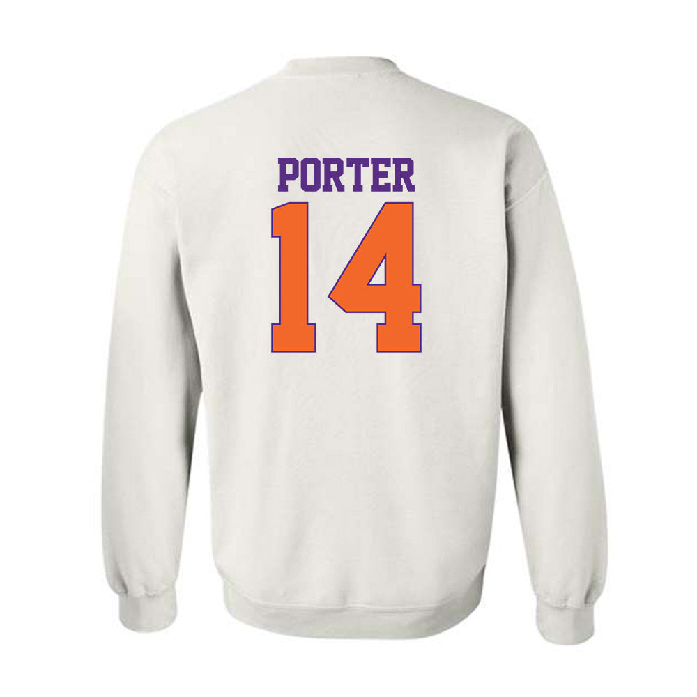 Clemson - NCAA Women's Basketball : Addie Porter - Classic Shersey Crewneck Sweatshirt-1