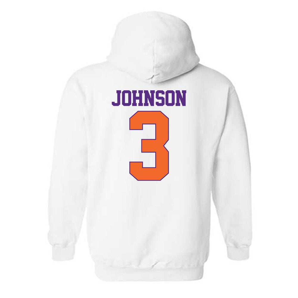 Clemson - NCAA Softball : Kylee Johnson - Classic Shersey Hooded Sweatshirt-1
