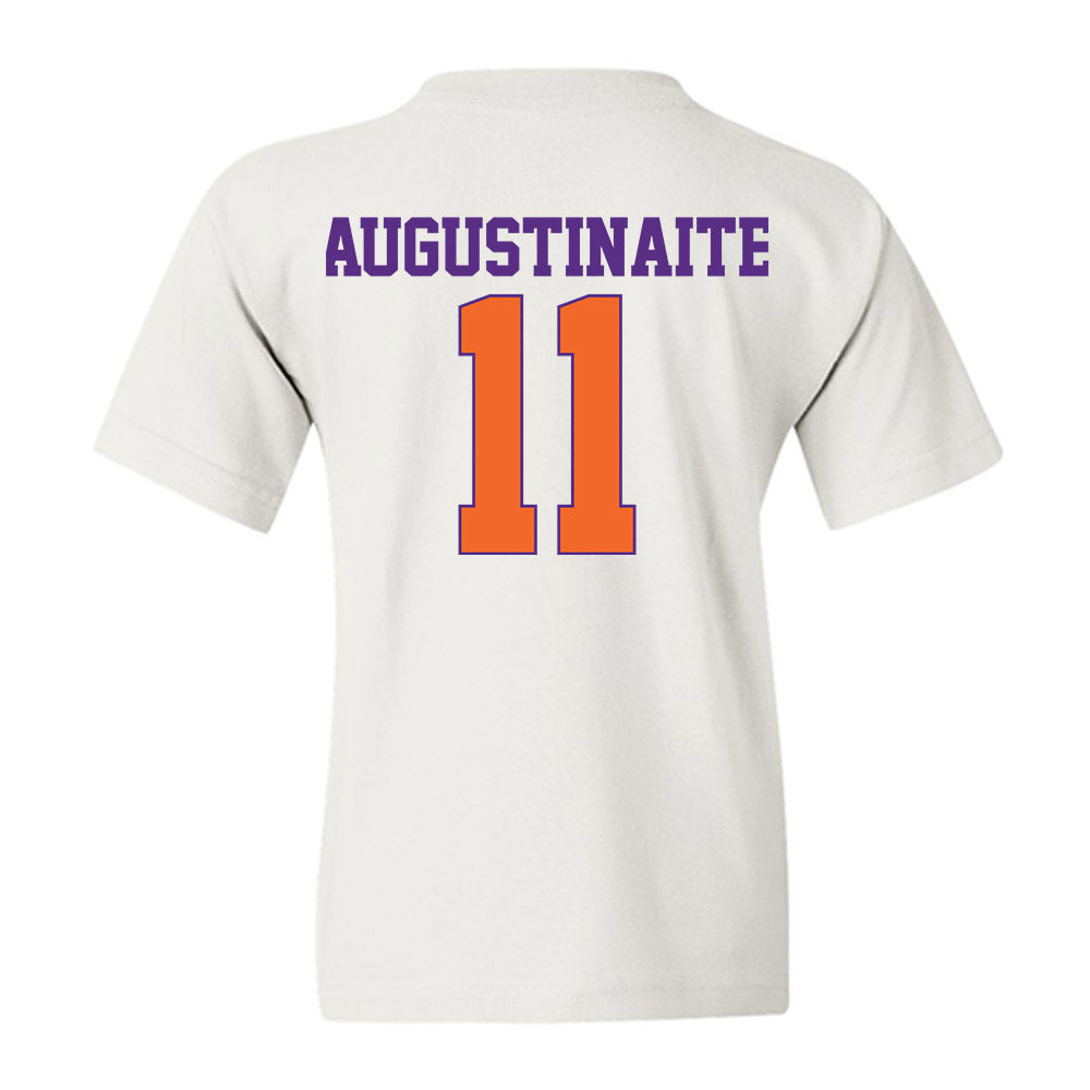 Clemson - NCAA Women's Basketball : Rusne Augustinaite - Classic Shersey Youth T-Shirt-1