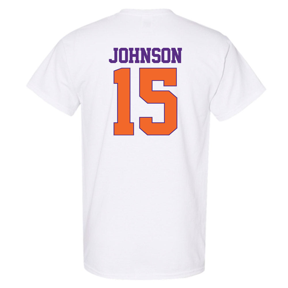 Clemson - NCAA Women's Soccer : Ella Johnson - Classic Shersey T-Shirt-1