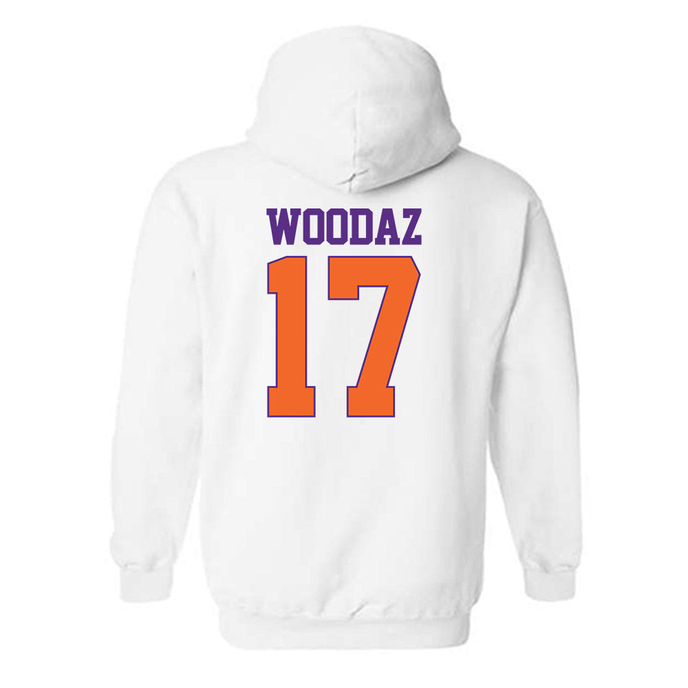Clemson - NCAA Football : Wade Woodaz - Classic Shersey Hooded Sweatshirt-1