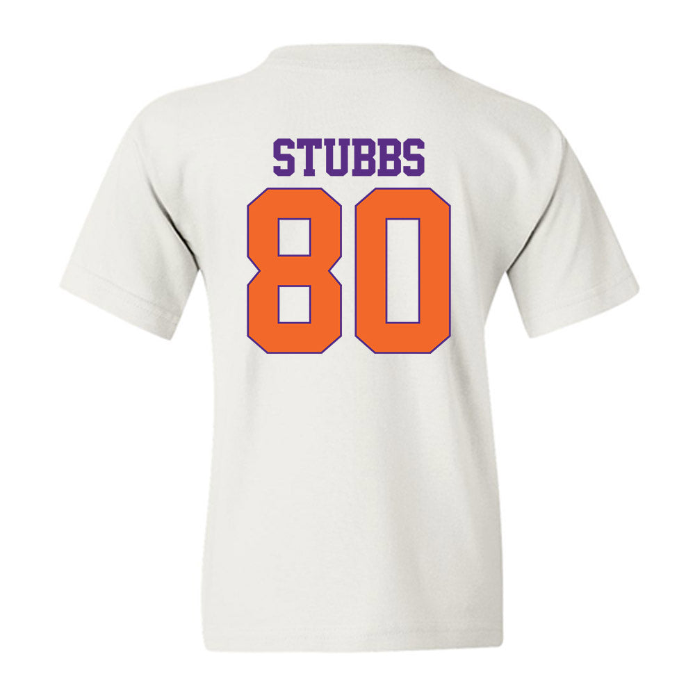 Clemson - NCAA Football : Luke Stubbs - Classic Shersey Youth T-Shirt-1