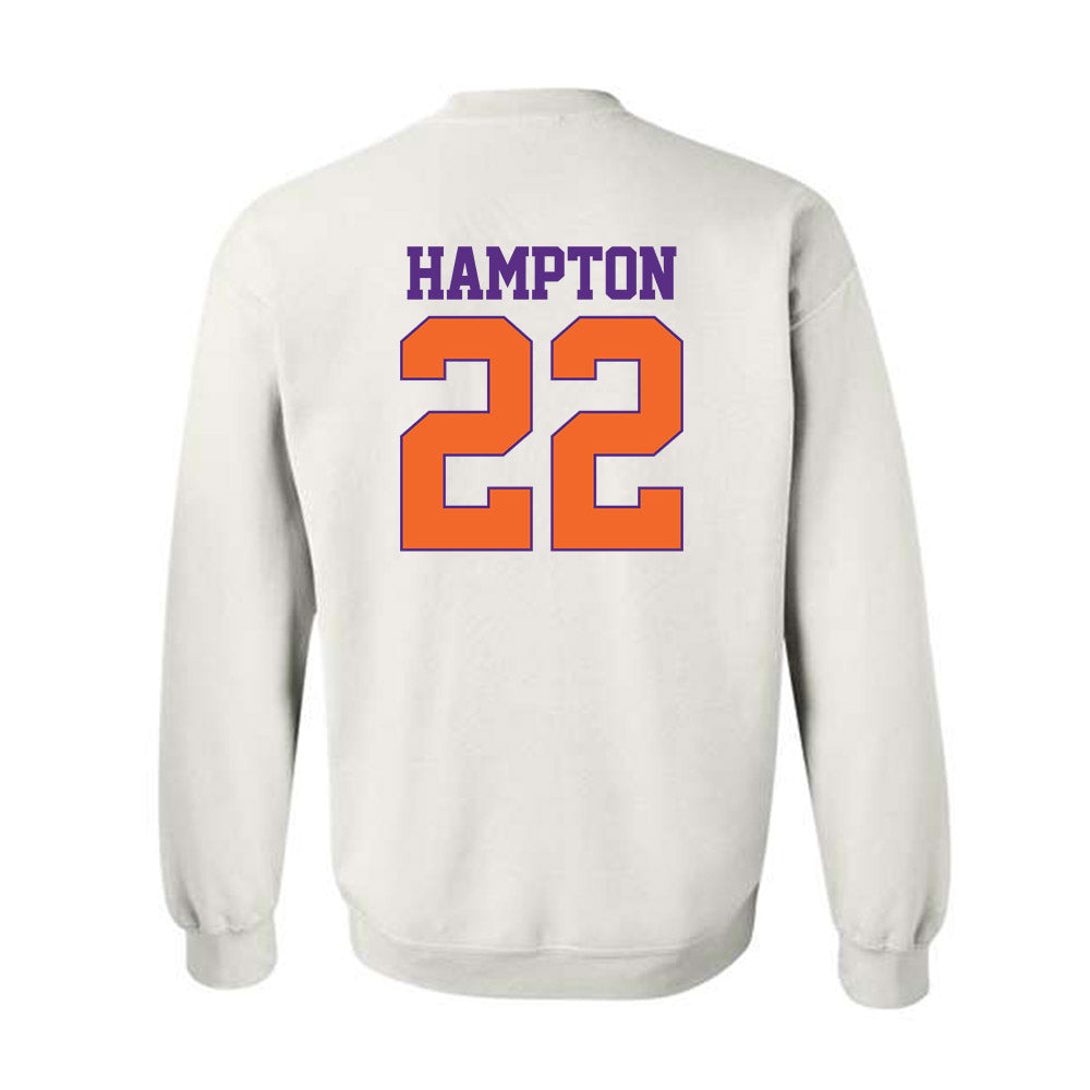 Clemson - NCAA Men's Soccer : Aiden Hampton - Classic Shersey Crewneck Sweatshirt