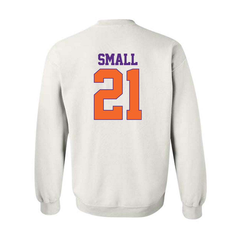 Clemson - NCAA Women's Soccer : Carla Small - Classic Shersey Crewneck Sweatshirt-1