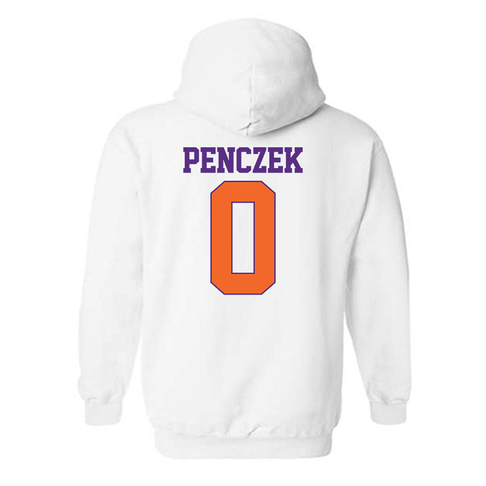 Clemson - NCAA Women's Lacrosse : Emma Penczek - Classic Shersey Hooded Sweatshirt-1