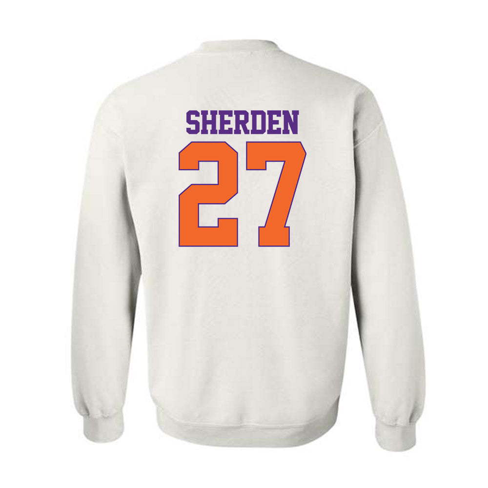 Clemson - NCAA Women's Soccer : Erin Sherden - Classic Shersey Crewneck Sweatshirt-1