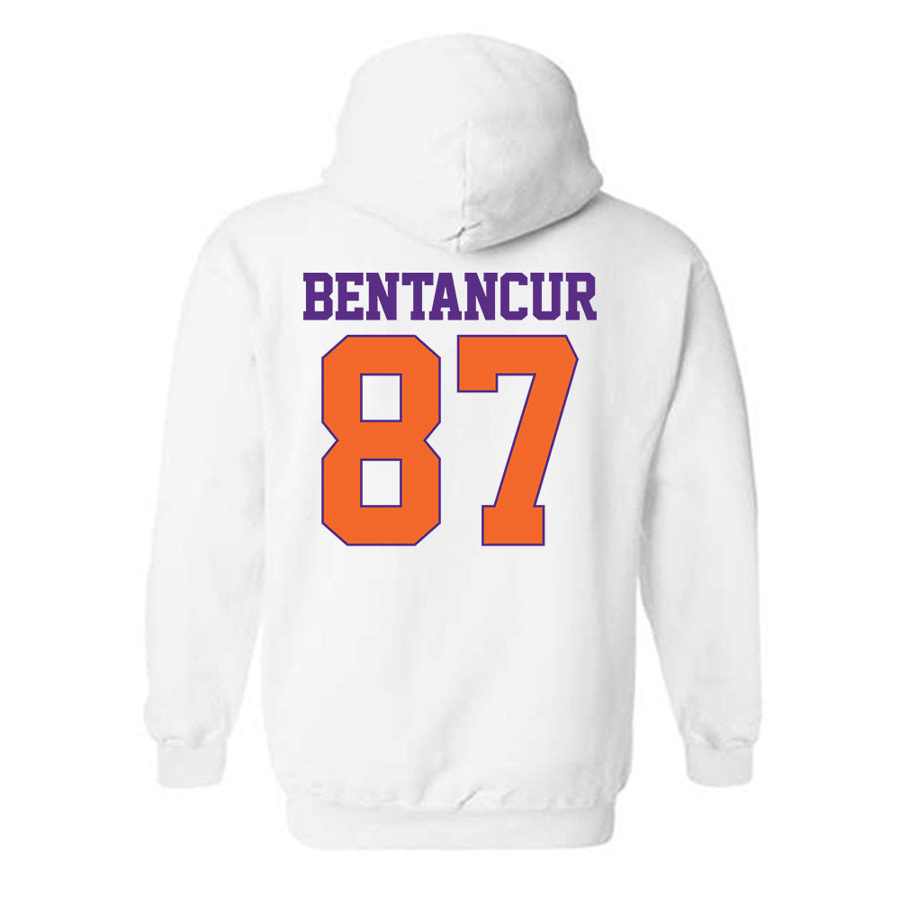Clemson - NCAA Football : Christian Bentancur - Classic Shersey Hooded Sweatshirt-1