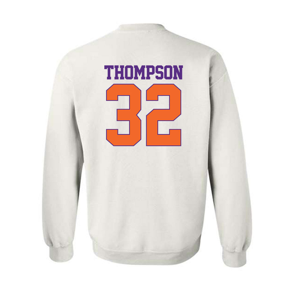 Clemson - NCAA Women's Basketball : Raven Thompson - Classic Shersey Crewneck Sweatshirt-1