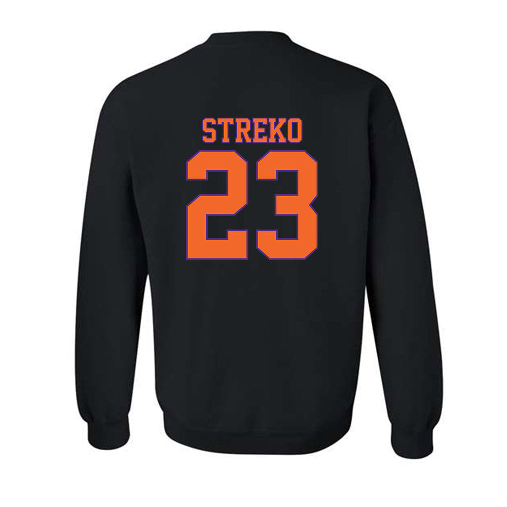Clemson - NCAA Football : Peyton Streko - Classic Shersey Crewneck Sweatshirt-1