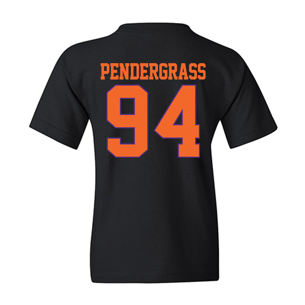 Clemson - NCAA Football : Chapman Pendergrass - Classic Shersey Youth T-Shirt-1