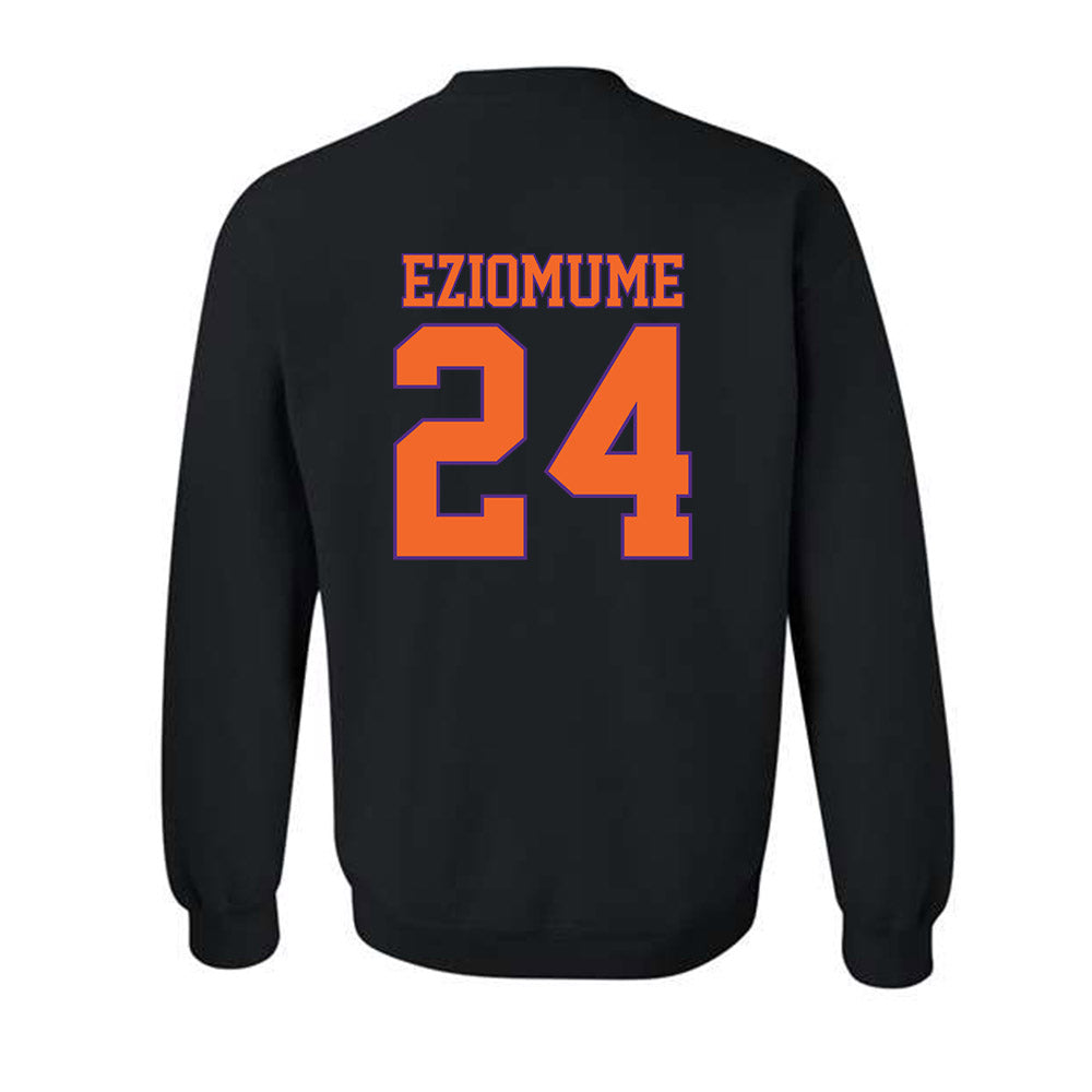 Clemson - NCAA Football : David Eziomume - Classic Shersey Crewneck Sweatshirt-1