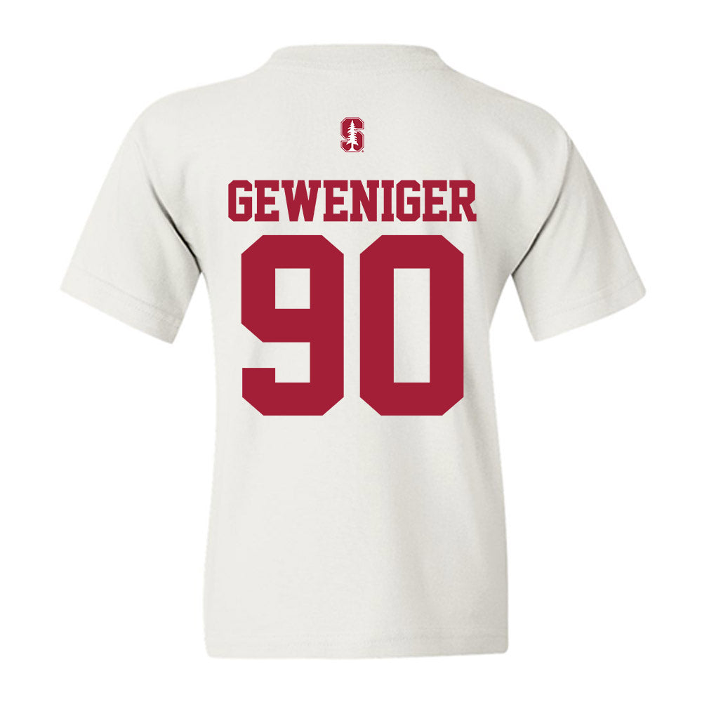Stanford - NCAA Football : Gavin Geweniger - Classic Shersey Youth T-Shirt-1