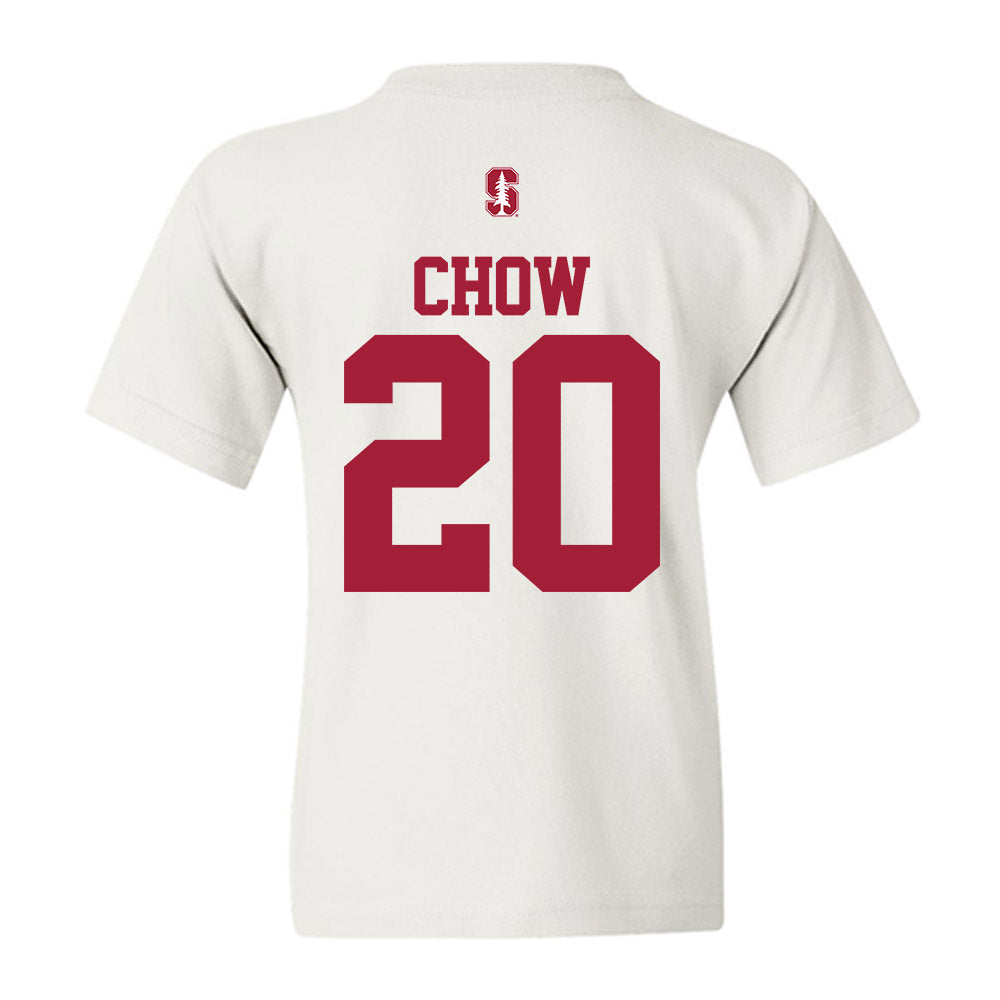 Stanford - NCAA Men's Soccer : Alex Chow - Classic Shersey Youth T-Shirt-1
