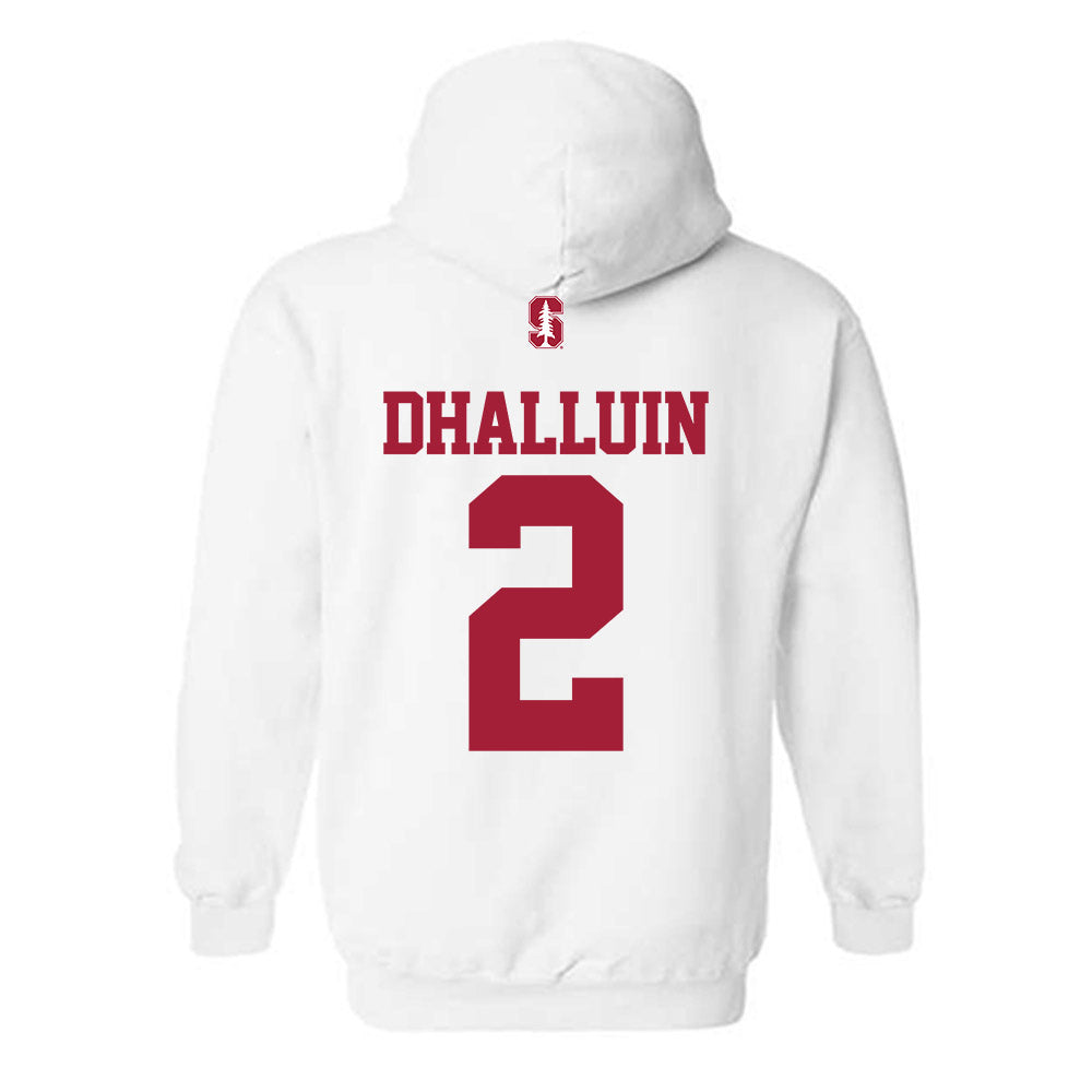 Stanford - NCAA Women's Water Polo : Juliette Dhalluin - Classic Shersey Hooded Sweatshirt-1