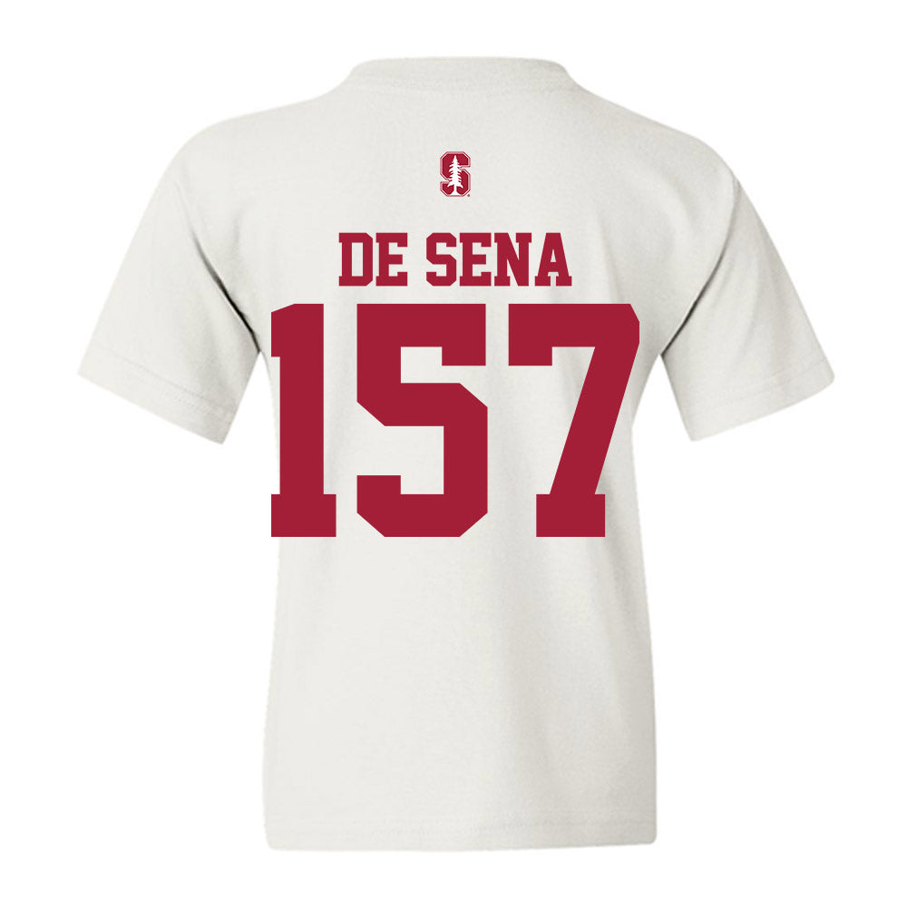 Stanford - NCAA Wrestling : Jack De Sena - Classic Shersey Youth T-Shirt-1