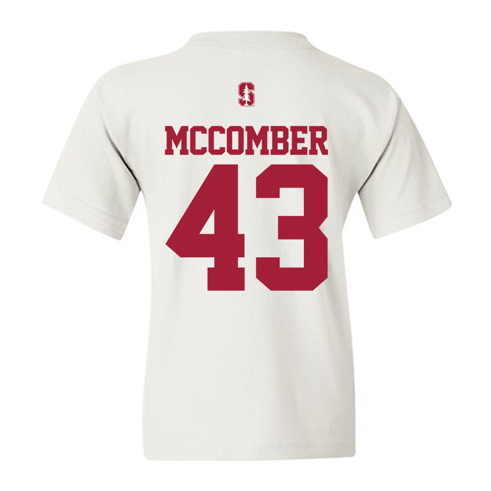 Stanford - NCAA Football : Landon McComber - Classic Shersey Youth T-Shirt-1