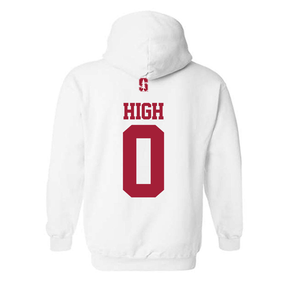 Stanford - NCAA Football : Caden High - Classic Shersey Hooded Sweatshirt-1