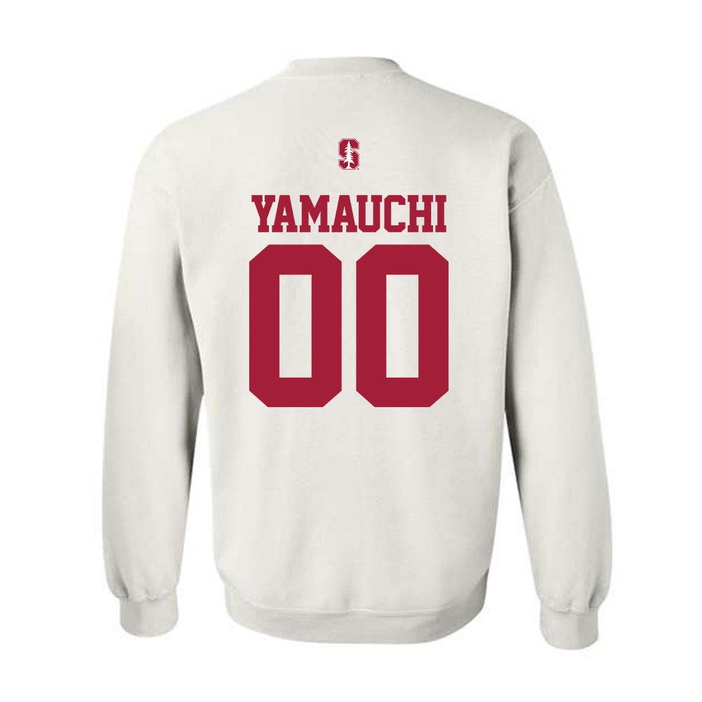 Stanford - NCAA Football : Zak Yamauchi - Classic Shersey Crewneck Sweatshirt-1