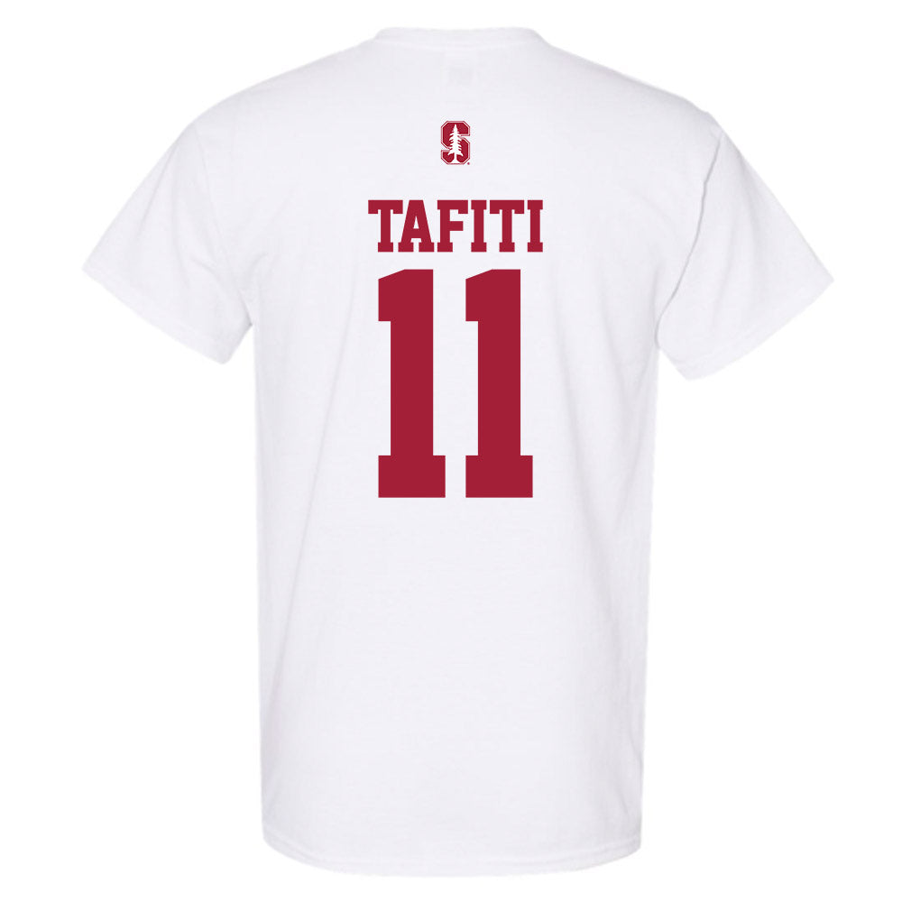 Stanford - NCAA Football : Tevarua Tafiti - Classic Shersey T-Shirt-1