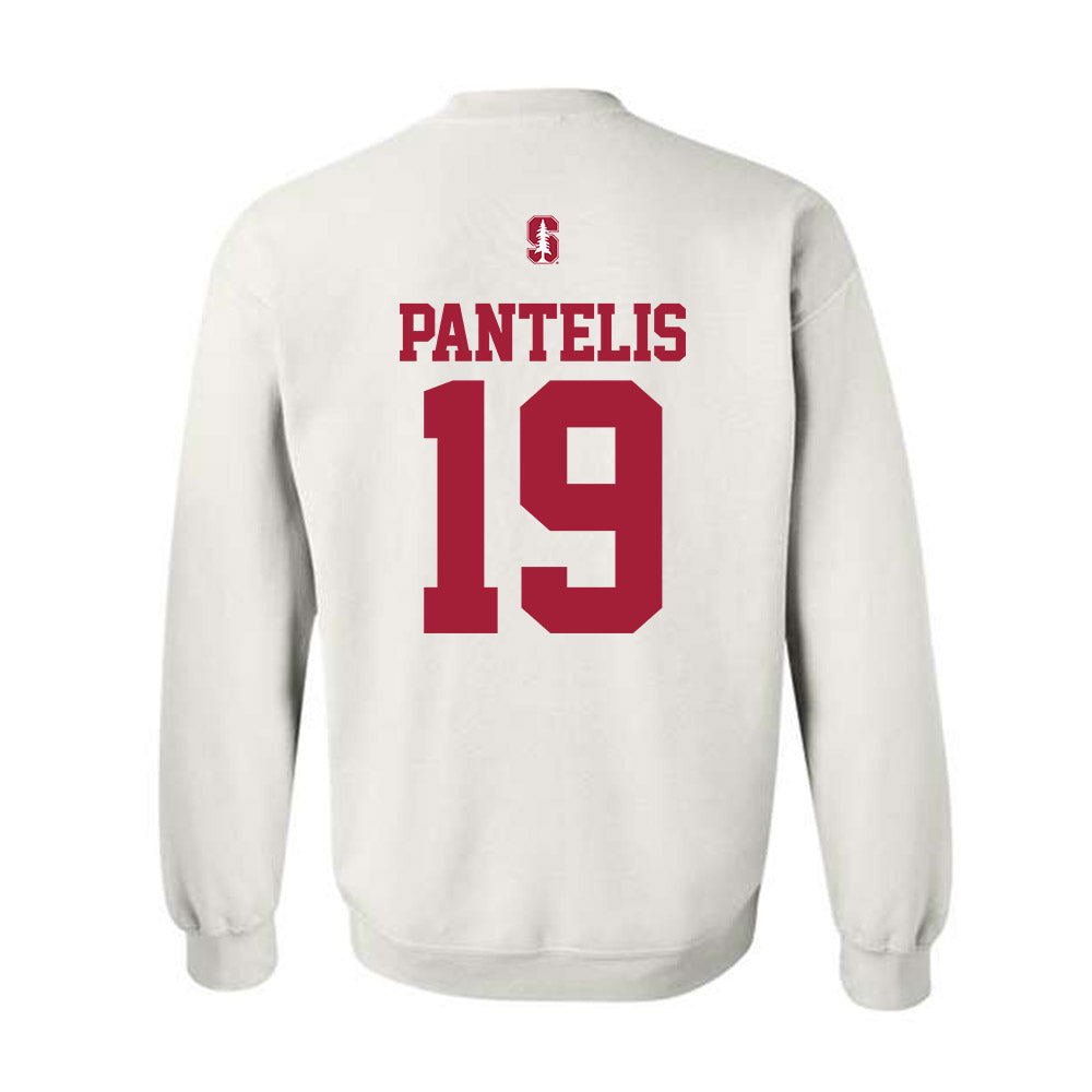 Stanford - NCAA Football : David Pantelis - Classic Shersey Crewneck Sweatshirt-1