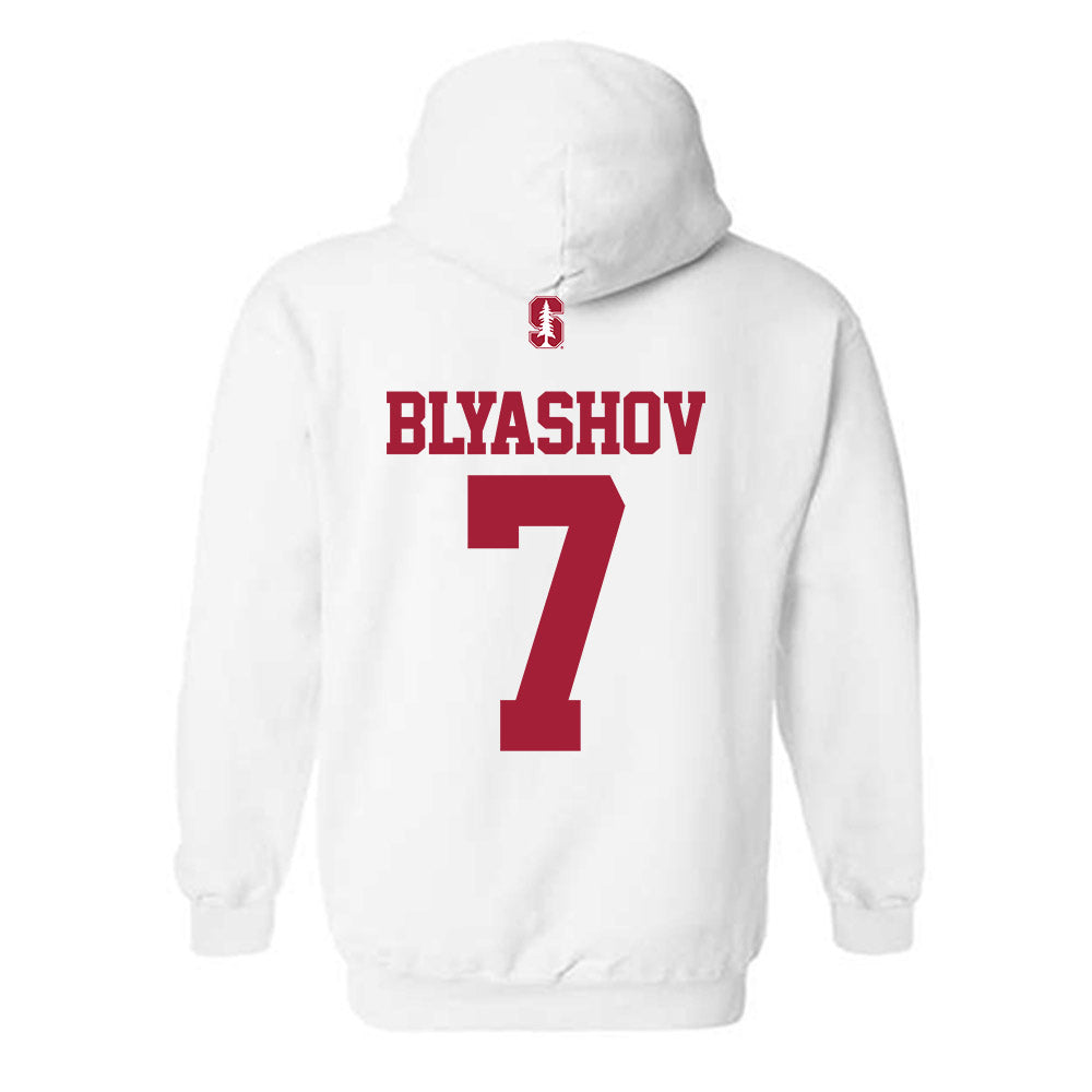 Stanford - NCAA Women's Volleyball : Julia Blyashov - Classic Shersey Hooded Sweatshirt-1